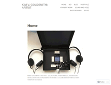 Tablet Screenshot of kvgoldsmithart.com